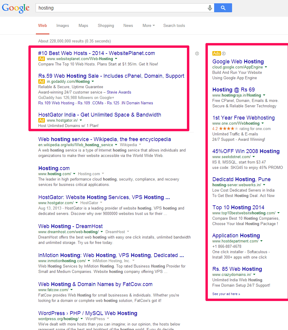 Ads In Google Search