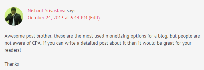 Analyze Blog Comments