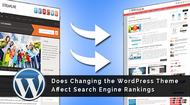 Does Changing the WordPress Theme Affect Search Engine Rankings?