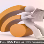 Full Rss Feed Or Rss Summary