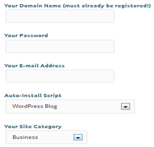 Xtreemhost Signup Form