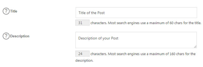 All In One Seo Post Settings