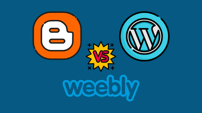 Blogger vs. WordPress.com vs. Weebly
