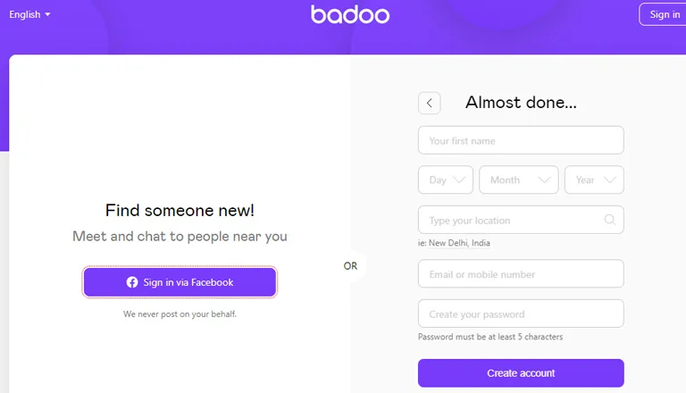 Badoo Badoo