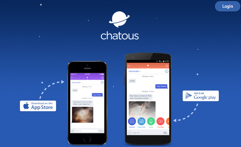 Chat app how does work? random 