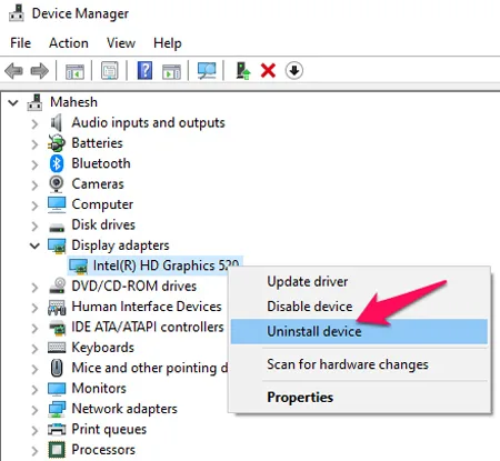 Display Adapter Display Adapter