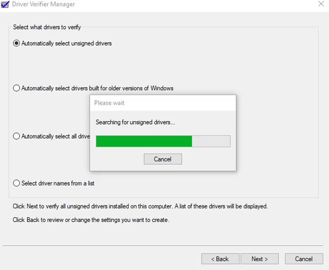 Driver Verifier Driver Verifier