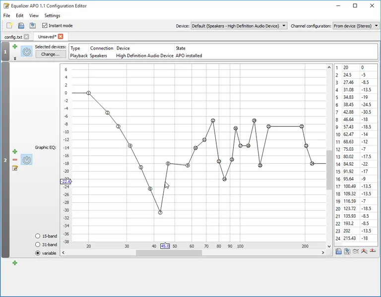 Equalizer APO Equilizer APO