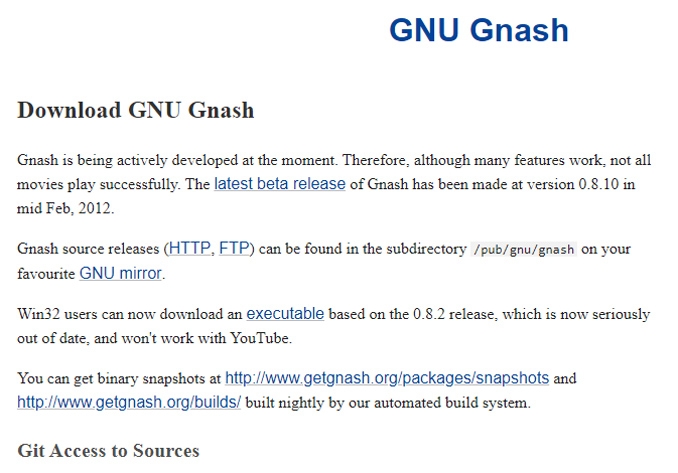 Gnu Gnash