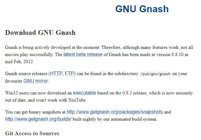 GNU Gnash GNU Gnash