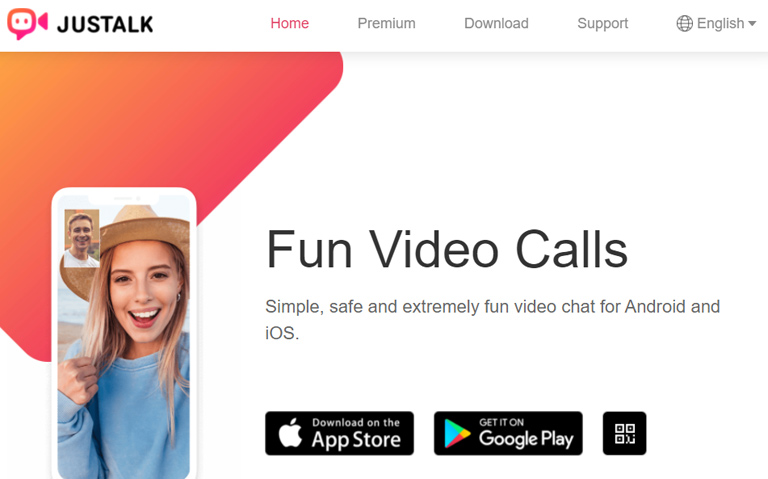 An app for video chat with strangers