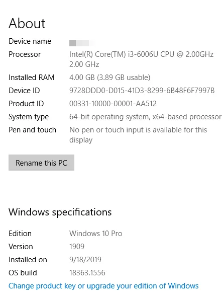 RAM Details RAM Details