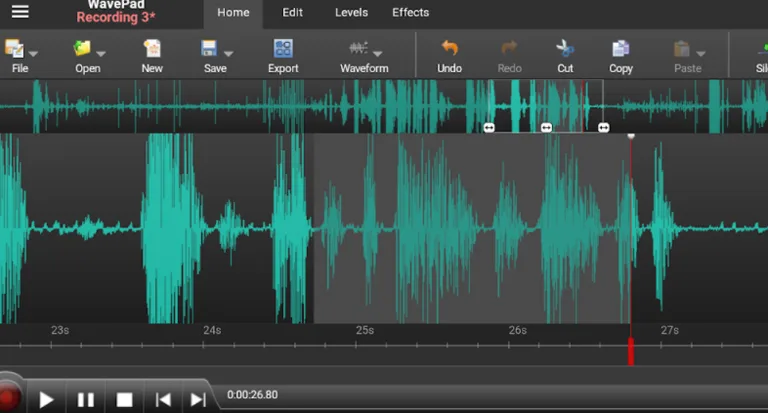 Wavepad Audio Wavepad Audio