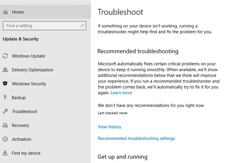 Windows Troubleshooter Windows Troubleshooter