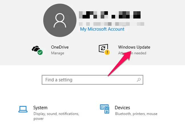 Windows Update Windows Update