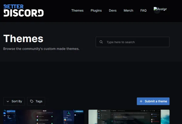 BetterDiscord Themes