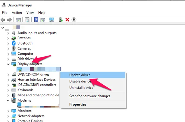 Update GPU Drivers