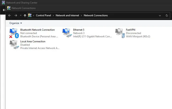 VPN Network Connections VPN Network Connections
