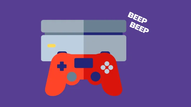 PS4 Beeping