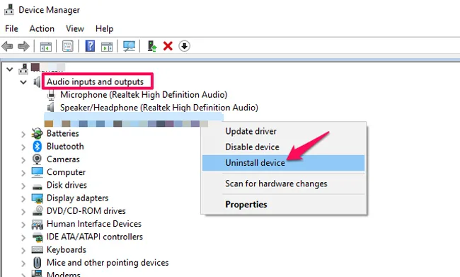 Uninstall Audio Driver Uninstall Audio Driver
