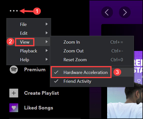 Disable Hardware Acceleration On Spotify
