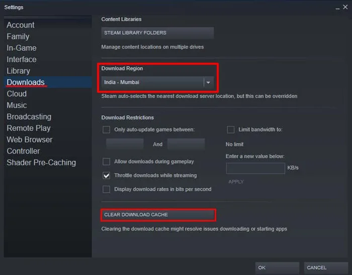 Download Region