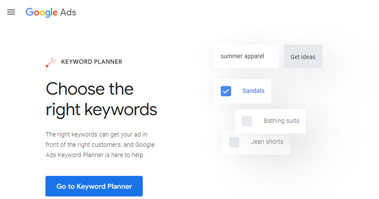 Google Keyword Planner