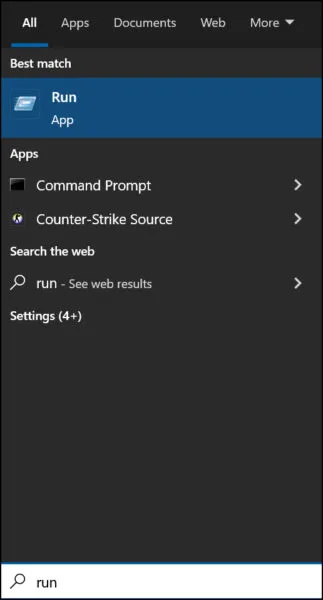 run app