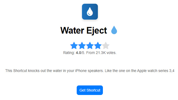 Water Eject