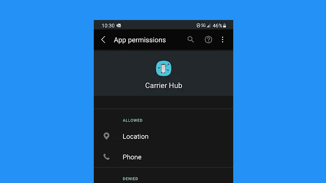 What is Carrier Hub App