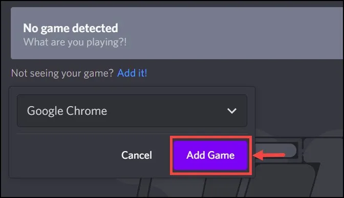 add game