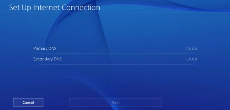 Choose Primary Secondary Connection