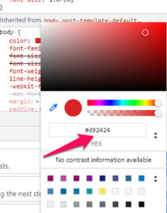 color picker chrome color picker chrome