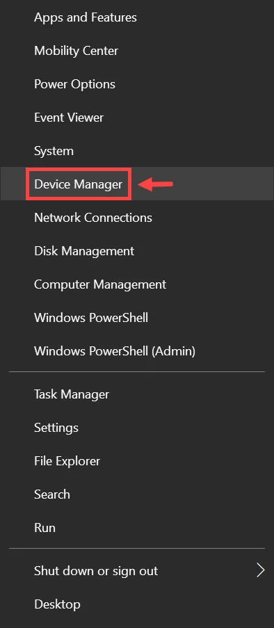 Device Manager
