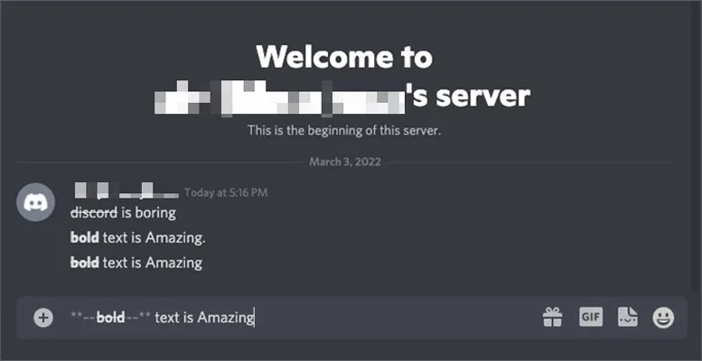 Discord Strikethrough Bold Discord Strikethrough Bold