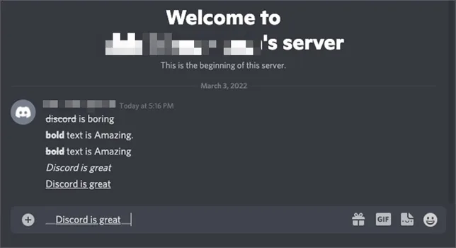 Discord Underline Text Discord Underline Text