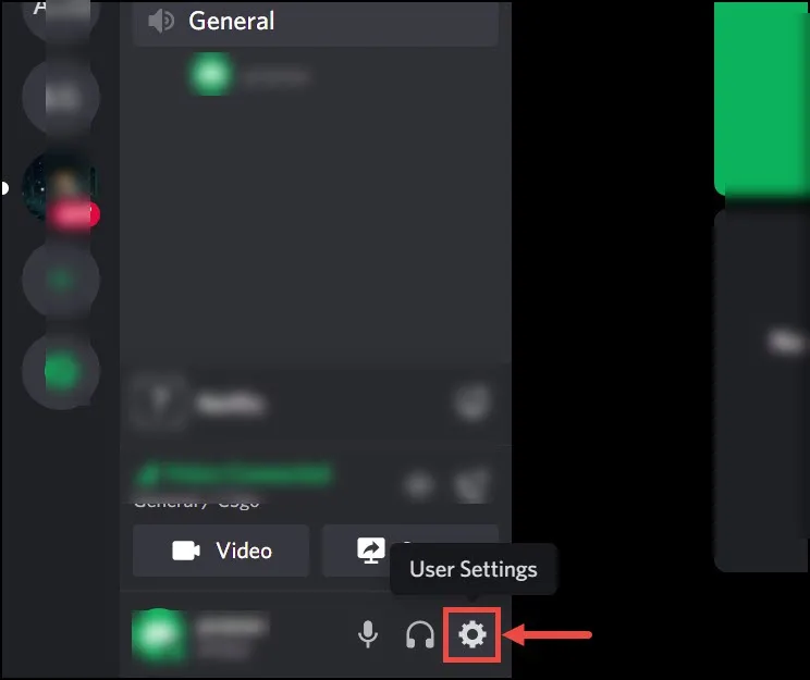 discord user setting