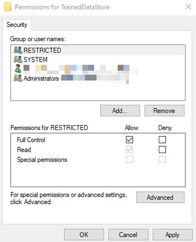 Regedit Full Control