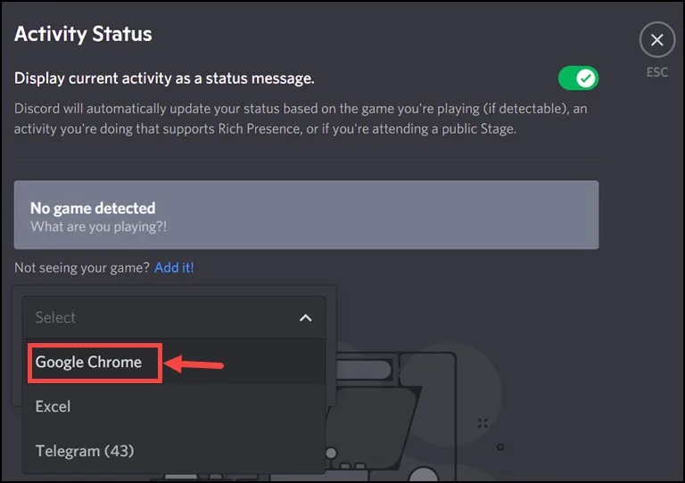 select browser