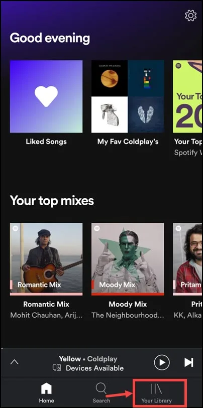 spotify android library