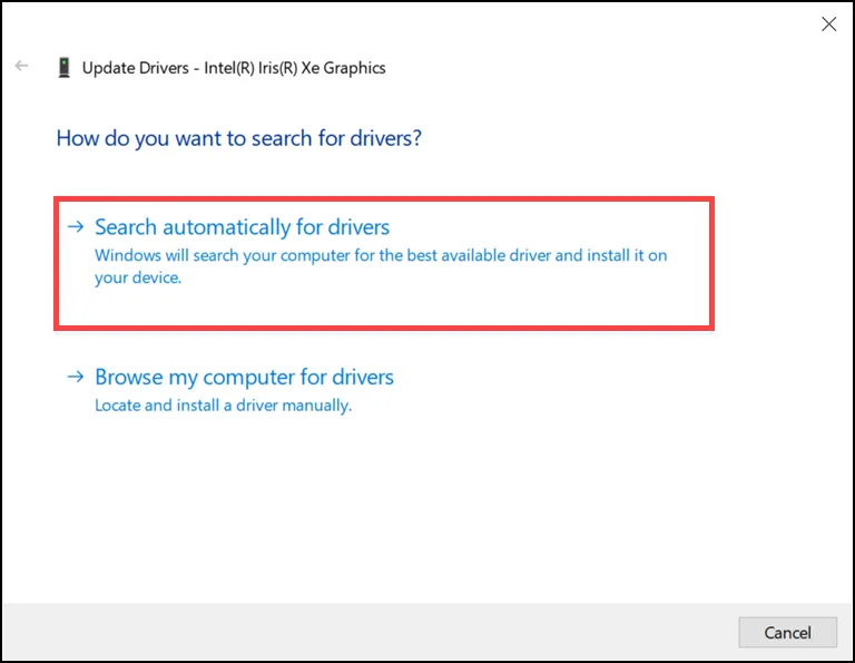 Update Display Drivers