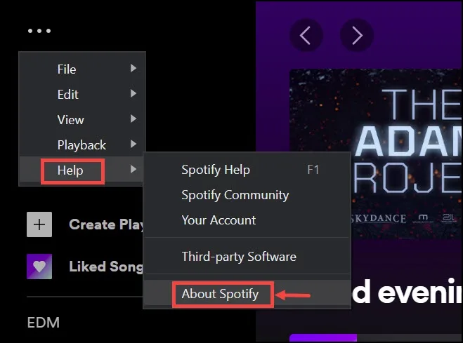 update spotify