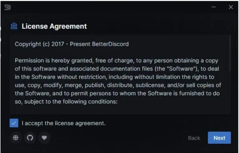 BetterDiscord User Agreement