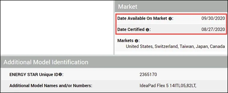 Device Available Date