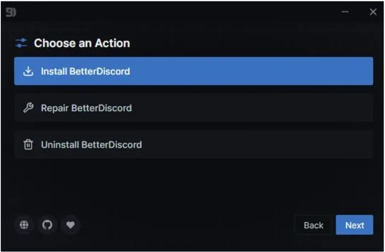 Install BetterDiscord