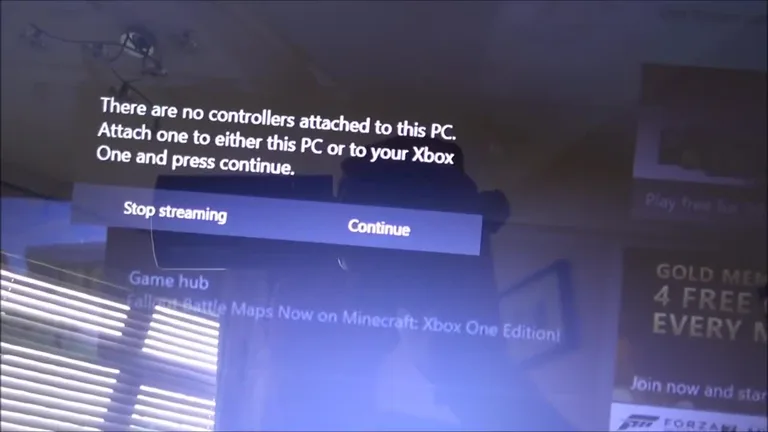 No Controllers Attached to Laptop