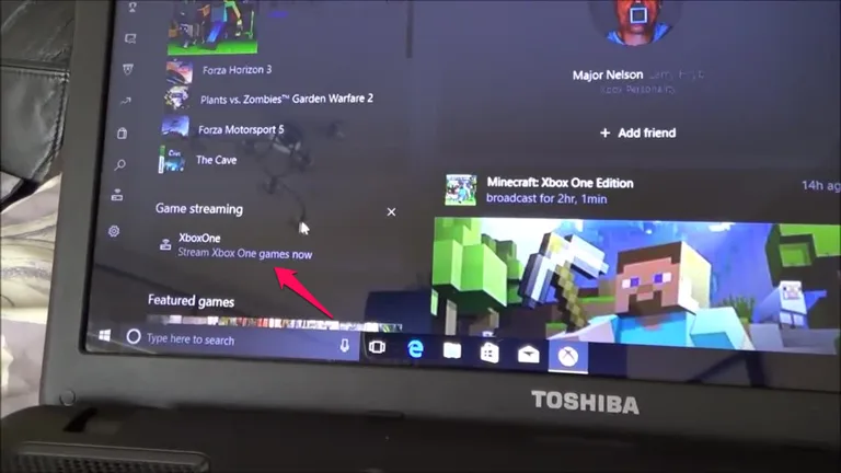 Stream Xbox One Games Now