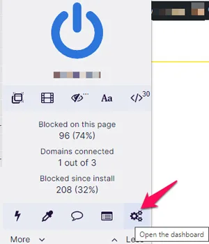 uBlock Origin Settings