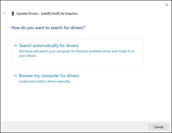 Update Drivers