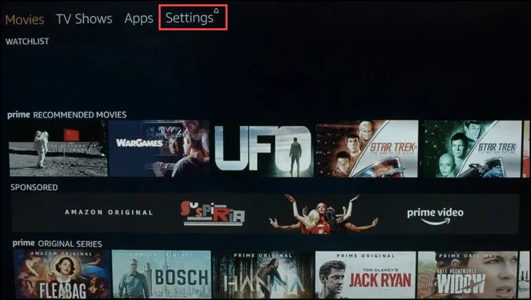 FireStick Settings